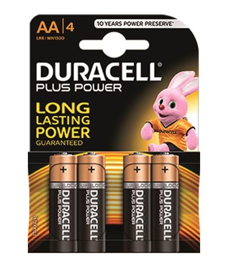 PILA DURACELL LR6/MN1500 1,5V AA 4PZ