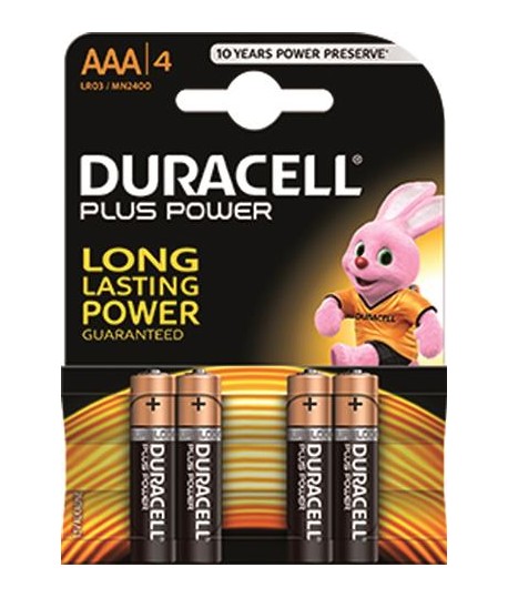 PILA DURACELL LR03/MN2400 1,5V AAA 4PZ