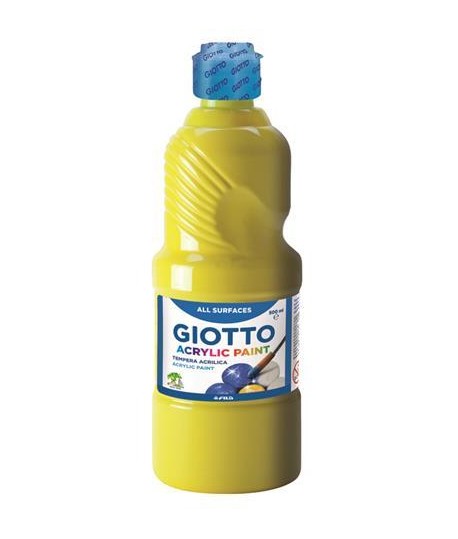 TEMPERA ACRIL GIOTTO 533702 500ML GIALLA