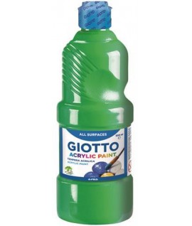 TEMPERA ACRIL GIOTTO 533712 500ML VERDE