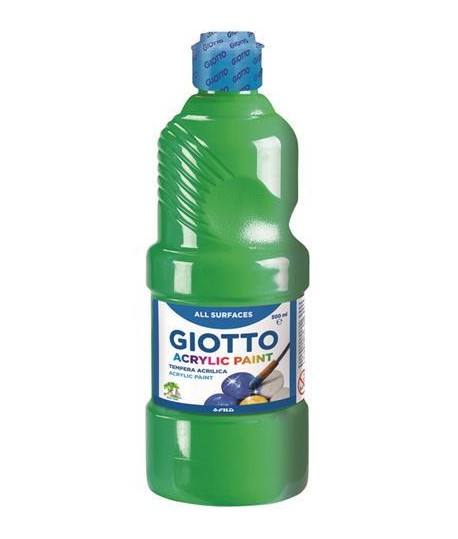 TEMPERA ACRIL GIOTTO 533712 500ML VERDE