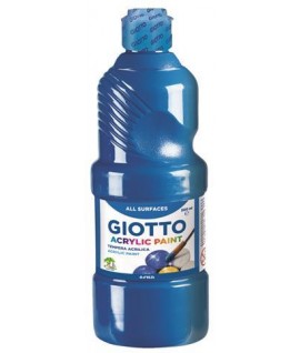 TEMPERA ACRIL GIOTTO 533715 500ML CIANO