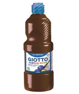 TEMPERA ACRIL GIOTTO 533728 500ML MARRON