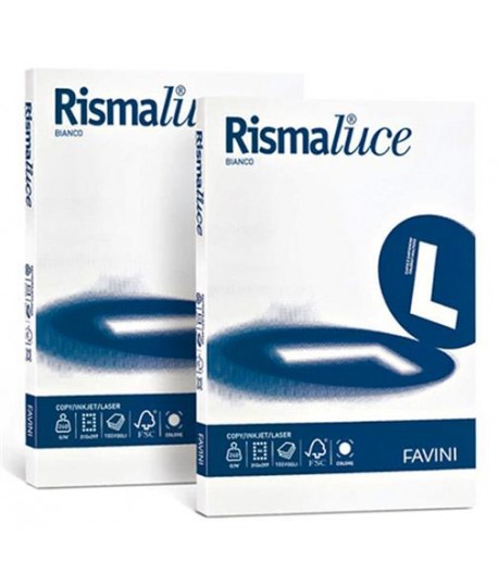 CARTA RISMALUCE BIANCA 140G A3 200FF