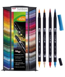 PENNARELLO TOMBOW DUAL BRUSH-PEN ABT COL