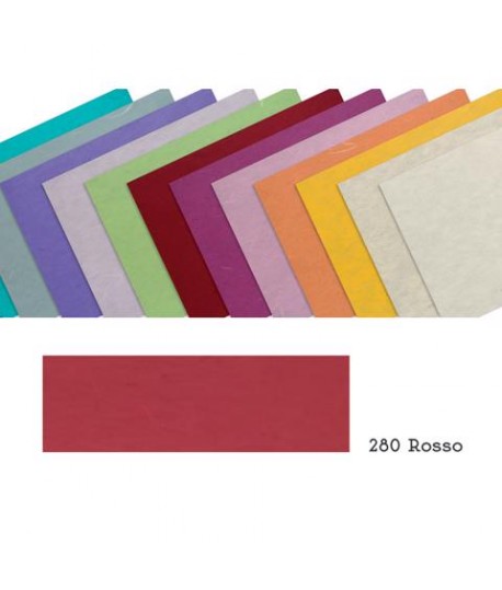 CARTA GELSO 25G 70*100 ROSSO 280 10FF