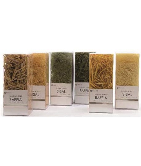 RAFIA/SISAL GIALLO/VERDE K836654 BUSTA