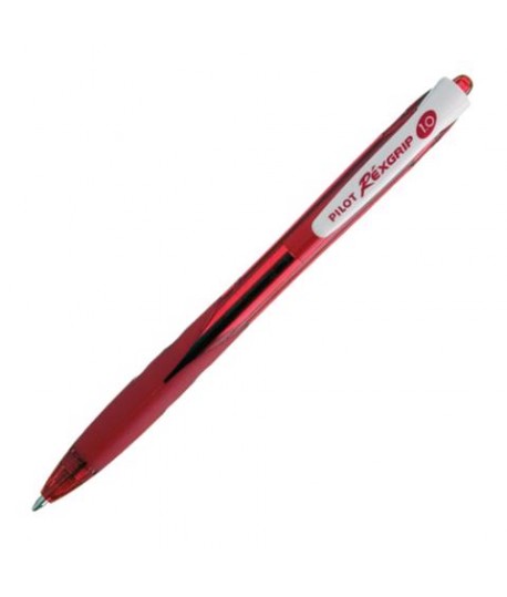 PENNA SFERA PILOT REXGRIP M ROSSO 10PZ