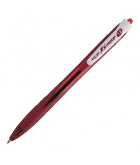 PENNA SFERA PILOT REXGRIP B ROSSO 10PZ