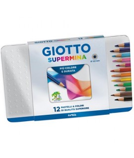 PASTELLI GIOTTO SUPERMINA 2367 12C METAL