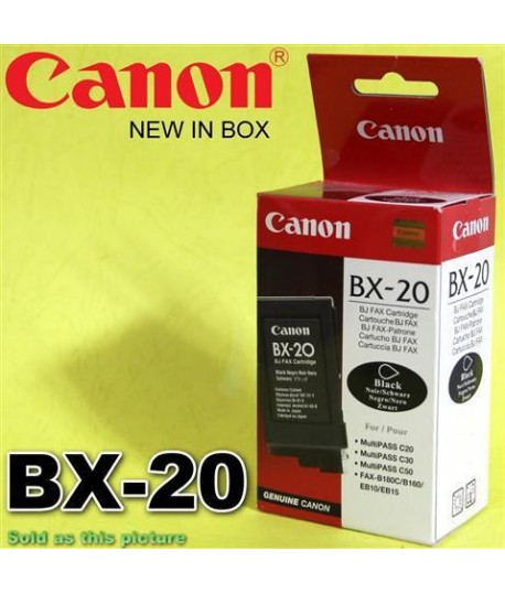 INKJET CANON BX20 NERO 0896A