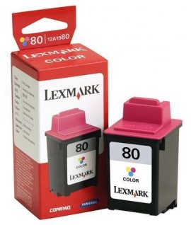 INKJET LEXMARK 12A1980 N80 COLOR