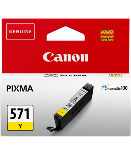 CARTUCCIA CANON CLI-571 GIALLO 0388C001