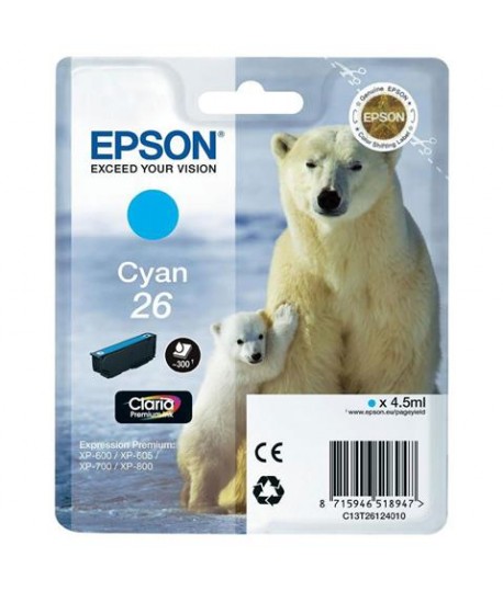 INKJET EPSON T2612 26 CIANO