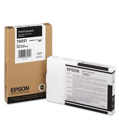 INKJET EPSON PRO 4800 110ML NERO FOTO