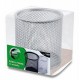 PORTAPENNE TONDO RETE LEBEZ 1221-SILVER