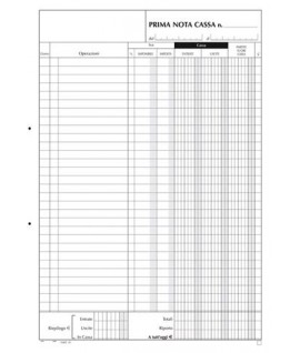 BLOC PRIMA NOTA CASSA IVA 1680C0000