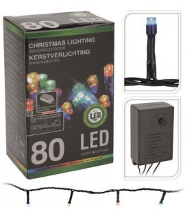 LUCI MULTICOLORE 80LED GIOCO AX8206010