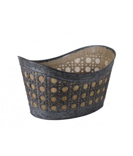 CESTA METALLO ZINCO 37X26X21 60594400GR