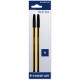 PENNA SFERA STAEDTLER 434 PM NERO BL.2