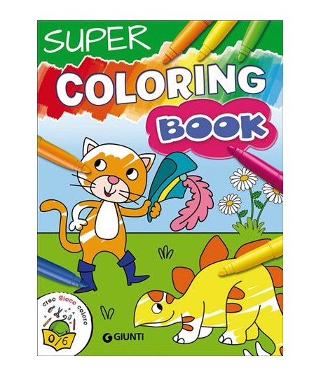 SUPERCOLORING BOOK GIUNTI 68302V