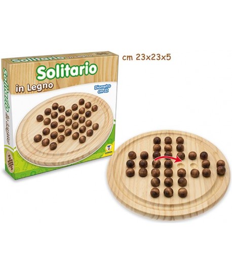 TEOREMA 40519 GIOCO SOLITARIO IN LEGNO