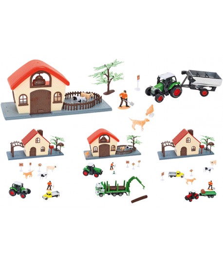 GLOBO 37814 PLAY SET FATTORIA C/TRATTORE