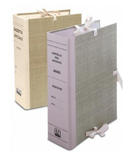 FALDONI ARCHIVIO C/LACCI DORSO 20CM 5PZ