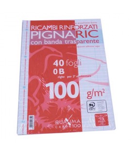 RICAMBIO A4 RINFORZATO 100GR 40FF B