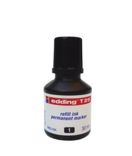 INCHIOSTRO MARCAT. EDDING T25 NERO 30ML