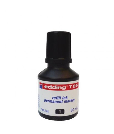 INCHIOSTRO MARCAT. EDDING T25 NERO 30ML