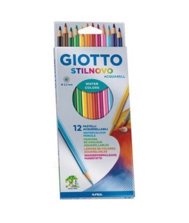 PASTELLI ACQUER GIOTTO STILNOVO CART.12C