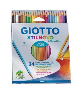 PASTELLI ACQUER GIOTTO STILNOVO CART.24C