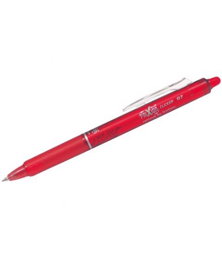 PENNA PILOT FRIXION CLICKER 07 ROSSO