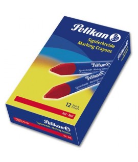 PASTELLO INDUSTR PELIKAN 762 ROSSO 12PZ