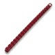 SPIRALE PLAST. COMB D.28MM ROSSO 50PZ