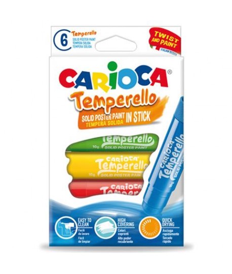 TEMPERA SOLIDA TEMPERELLO 6PZ 42739