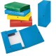 CARTELLA PROGETTI PLASTIF 4CM AZZURRO 5P