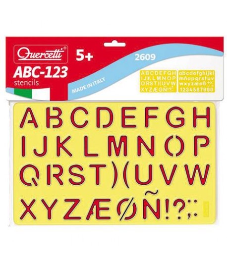 QUERCETTI 2609 STENCIL ABC-123