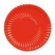 PIATTO GIVI 62240 CARTA ROSSO D23CM 10P