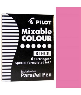 CARTUCCE PILOT PARALLEL PEN ROSA 6PZ