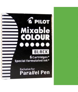 CARTUCCE PILOT PARALLEL PEN VERDINO 6PZ