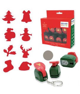 FUSTELLE A LEVA 10003080 NATALE KIT 8PZ