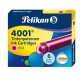 CARTUCCE STILO PELIKAN TP6 ROSA 6PZ