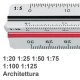 SCALIMETRO M+R 16310010 A 6 SCALE 30CM