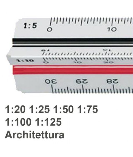 SCALIMETRO M+R 1631 1:20/25/50/75/100/12