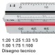 SCALIMETRO M+R 1635 1:20/25/33/50/75/100