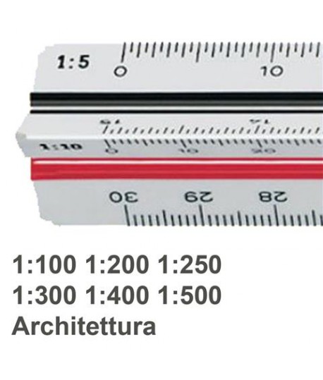 SCALIMETRO M+R 1632 1:100/200/250/300/40