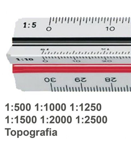 SCALIMETRO M+R 16370010 A 6 SCALE 30CM