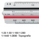 SCALIMETRO M+R 1636 1:20/25/33/50/75/100